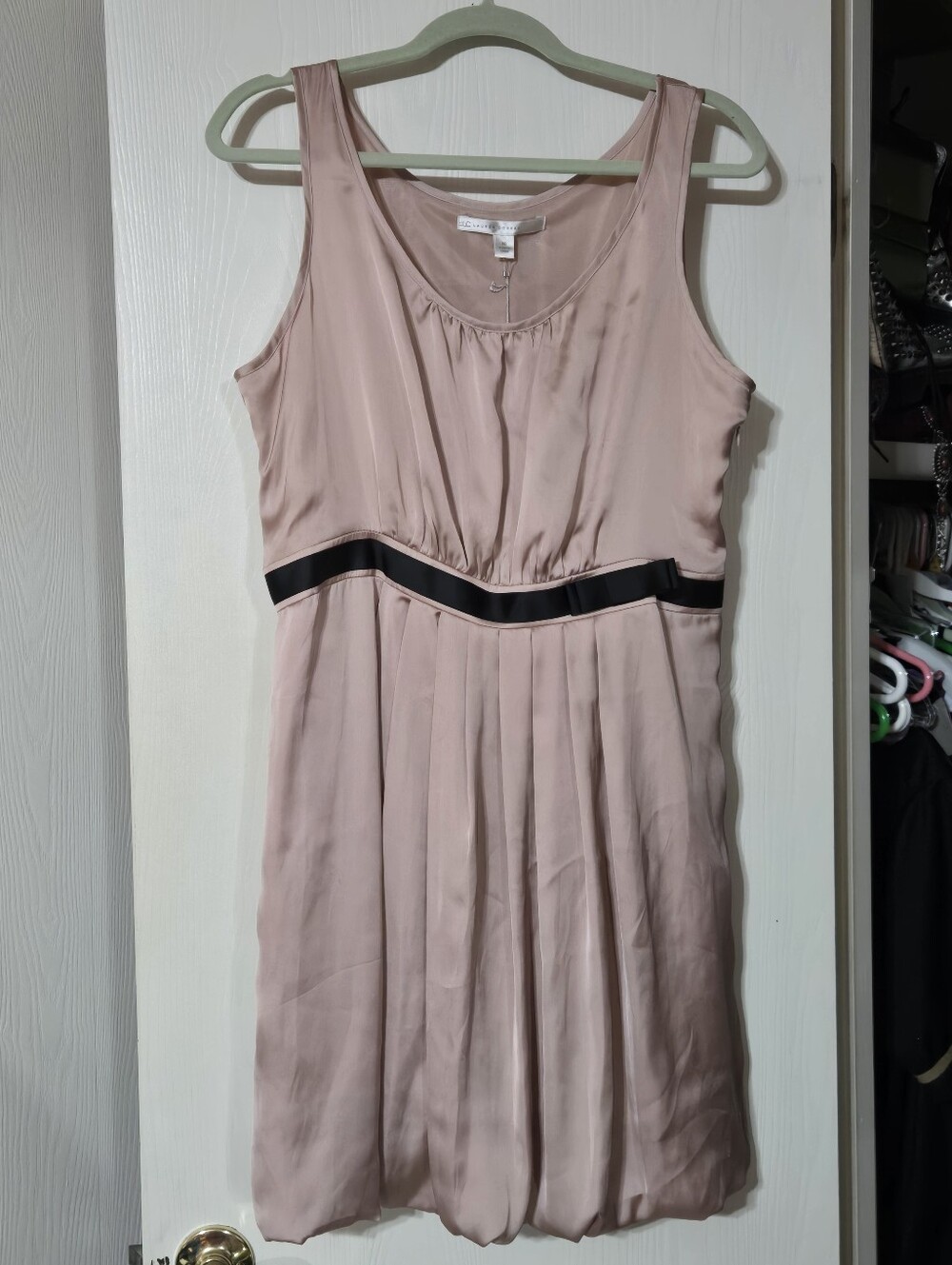LC Lauren Conrad Poetry In Motion Blush Mini Dress